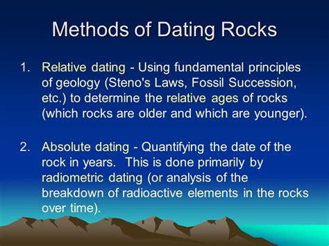 accuracy of dating methods